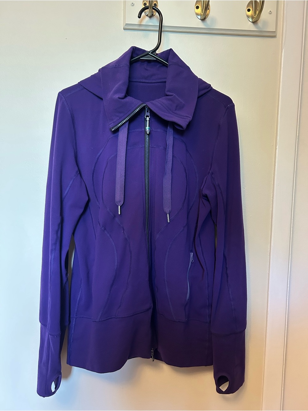 lululemon athletica Deep Purple Full-Zip Hooded Jacket